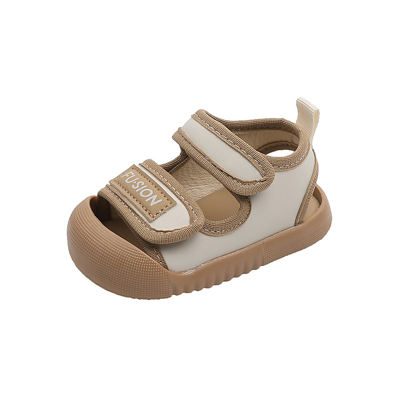 Sandale za djecu 12–36 mjeseci, unisex, sintetička koža, Velcro zatvarač, prozračne i protuklizne