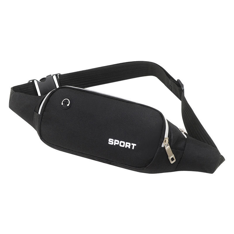 Crossbody torbica za poslovni stil od Oxford platna, zatvarač, unutarnji džepovi za telefon i identifikacijski dokument, trodimenzionalni vanjski dizajn