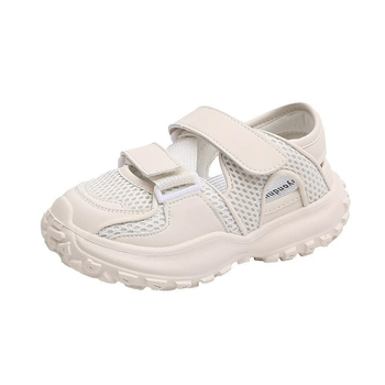 Dječje sportske sandale s mrežastim gornjim dijelom, Velcro zatvarač, gumeni đon, unisex, ljeto 2025, za djecu od 4 do 16 godina.