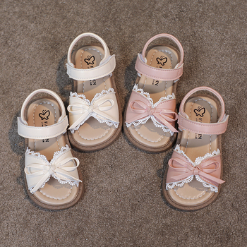 Dječje sandale princeze s Velcro kopčanjem, gornji materijal umjetna koža, gumena potplat, okrugli vrh, ljetna upotreba