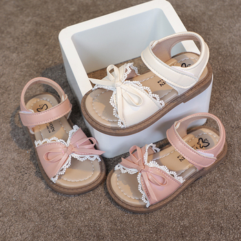 Dječje sandale princeze s Velcro kopčanjem, gornji materijal umjetna koža, gumena potplat, okrugli vrh, ljetna upotreba