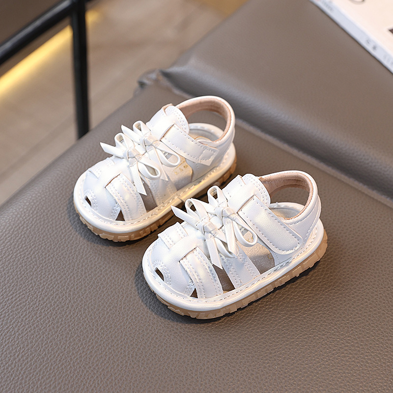 Lány Hercegnő Cipő - Koreai Stílus, Pillangó Csomó, Szintetikus Bőr, Légáteresztő, Csúszásmentes