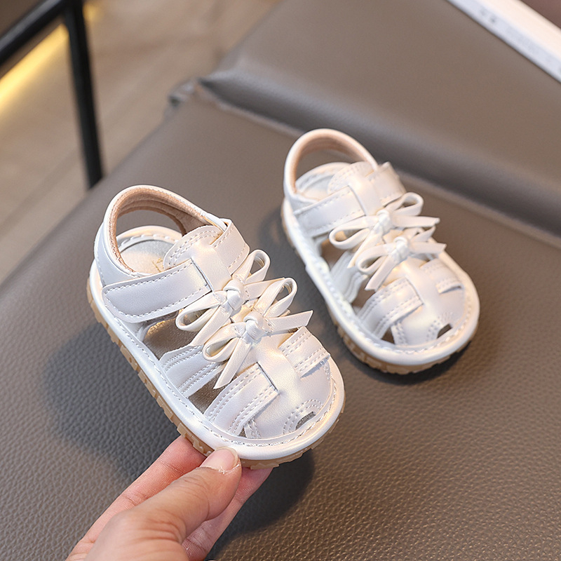 Lány Hercegnő Cipő - Koreai Stílus, Pillangó Csomó, Szintetikus Bőr, Légáteresztő, Csúszásmentes