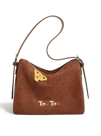 Hamansi crossbody torba, gradski minimalistički stil, velur, koža s rastlinskim taninom, uspravni kvadratni oblik, zatvarač