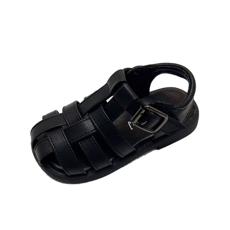 Dječji sandali u stilu Birkenstock, gornji dio od umjetne kože, Velcro kopča, gumeni potplat, za predškolsku dob 1–3 godine.