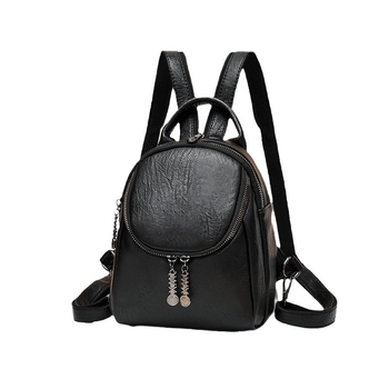 Crossbody torba, dvostruka uporaba, višestruka funkcija, PU materijal; PU podstava; zatvaranje šnuru i kopče; unutarnja džep sa zipom; unutarnji sloj