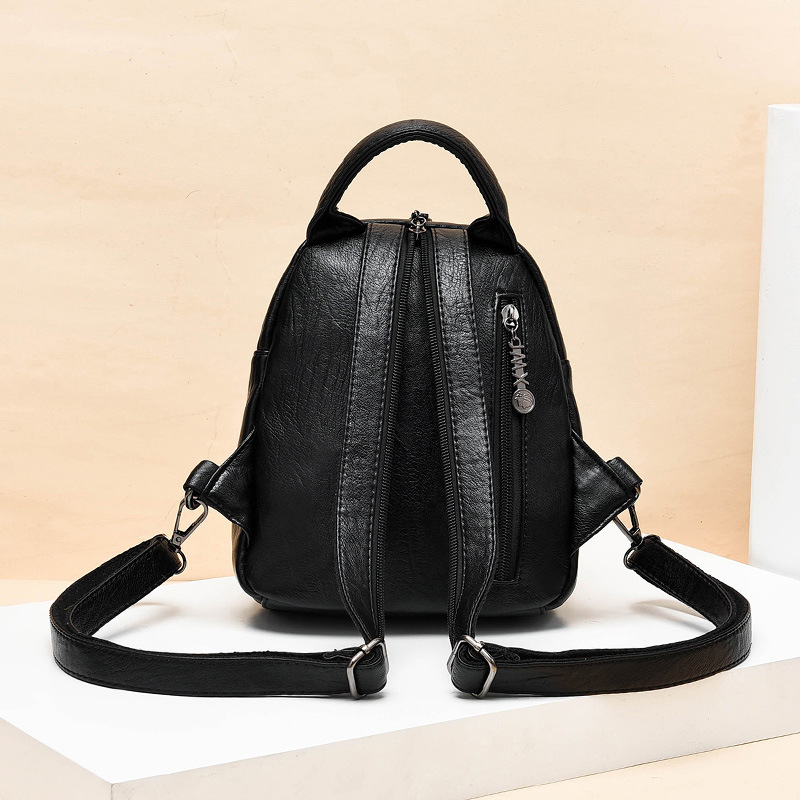 Crossbody torba, dvostruka uporaba, višestruka funkcija, PU materijal; PU podstava; zatvaranje šnuru i kopče; unutarnja džep sa zipom; unutarnji sloj