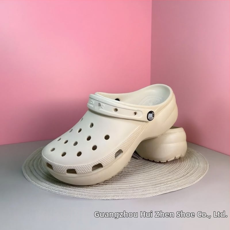 Női Cloud papucs EVA talppal, vastag talp 3 cm+, felső EVA, belső magasságnövelés 4–5 cm, légáteresztő és csúszásmentes