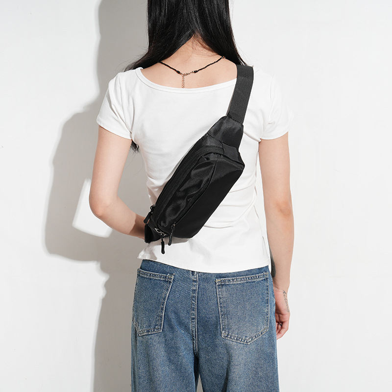 Спортна чанта за кръста – платно; дишаща; ултралека; унисекс