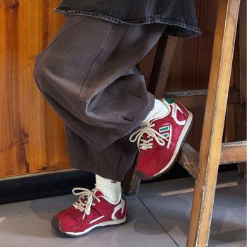 Agan tenisice za djecu – unisex, Velcro zatvarač, gornji dio od prave kože, gumena potplata, protuklizno
