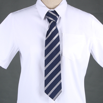 Kravata s prugama, najlonsko vlakno, žakard tkanina, unisex, za školsku uniformu