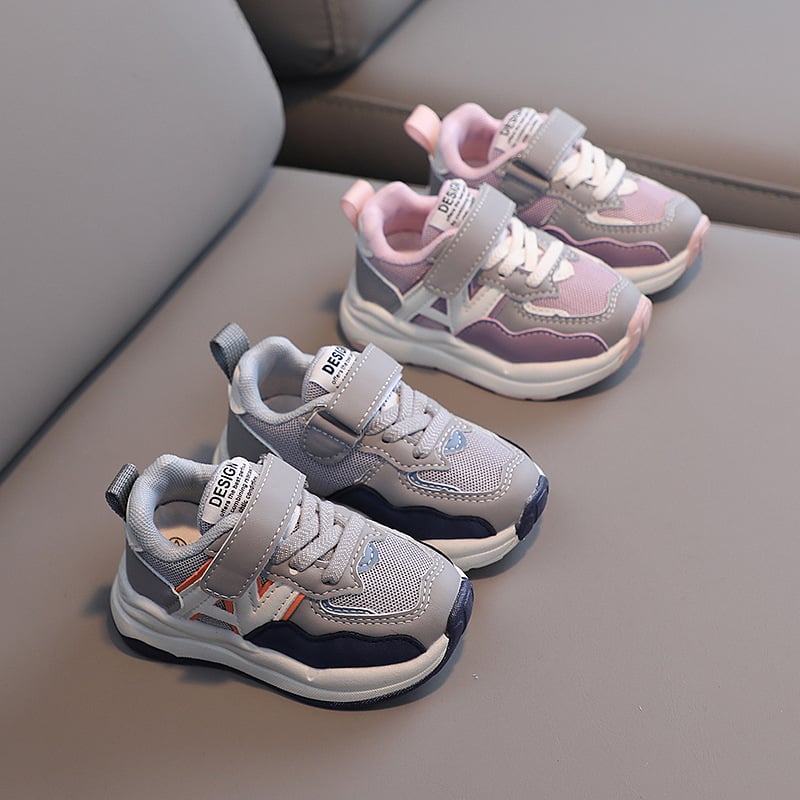 Dječje prozračne mrežaste tenisice s Velcro zatvaračem, protivklizne i otporne gumene potplate, unisex, za djecu od 1–3 i 4–6 godina