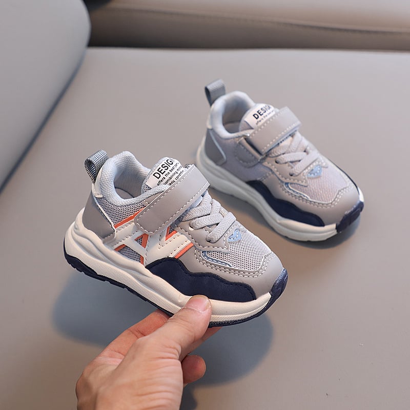Dječje prozračne mrežaste tenisice s Velcro zatvaračem, protivklizne i otporne gumene potplate, unisex, za djecu od 1–3 i 4–6 godina