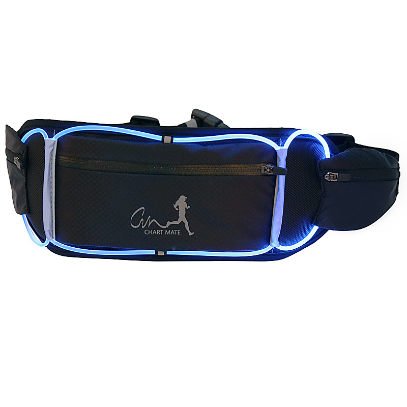 Sportska torba za outdoor aktivnosti – unisex, prozračna, vodootporna, s punjivom LED svjetlom