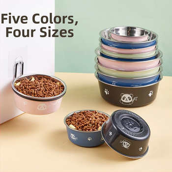 Mengdi ανοξείδωτος χάλυβας – ταΐστρα κατοικίδίων με αντιολισθητικό σχεδιασμό, μπολ σκύλου και γάτας, προέλευση Taizhou, Zhejiang