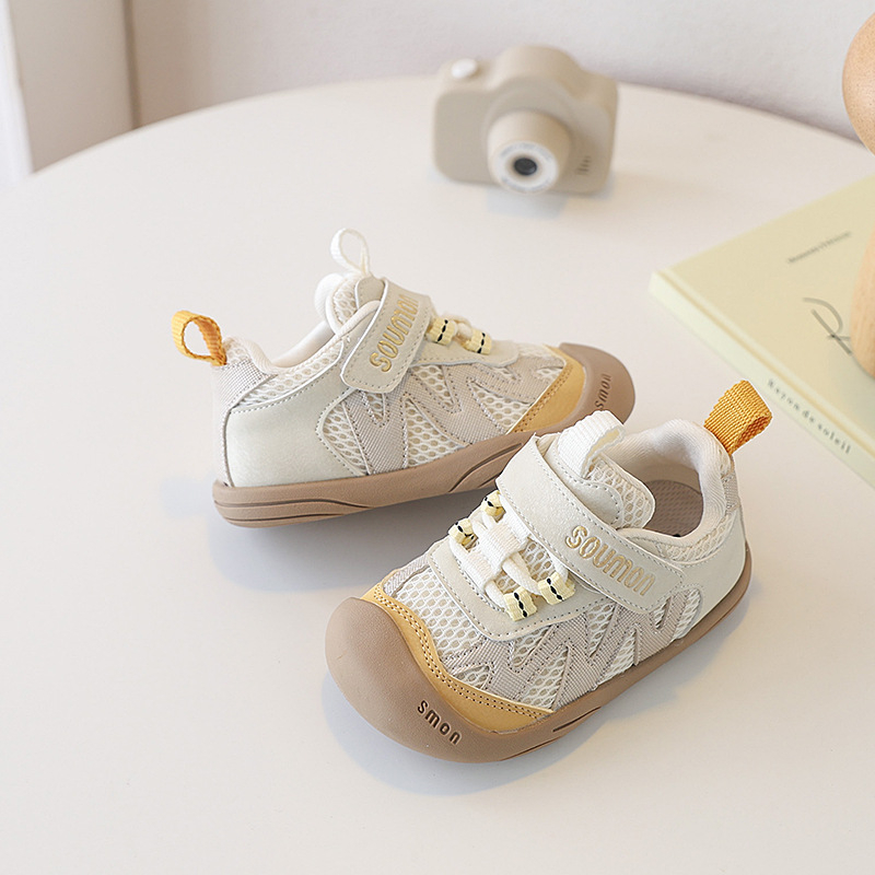 Dječje sportske tenisice od prozračne mreže s Velcro zatvaračem, gumom potplatom, unisex, proljeće 2026