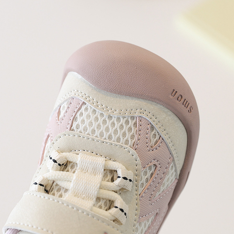 Dječje sportske tenisice od prozračne mreže s Velcro zatvaračem, gumom potplatom, unisex, proljeće 2026