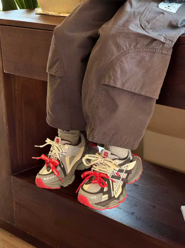 Dječje tenisice Dad Shoes — mrežasti gornji dio, lagane, zatvaranje na Velcro, unisex, proljeće–jesen