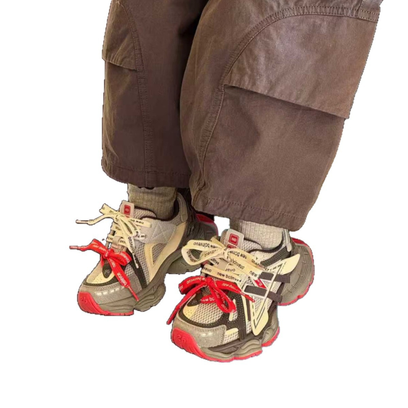 Dječje tenisice Dad Shoes — mrežasti gornji dio, lagane, zatvaranje na Velcro, unisex, proljeće–jesen