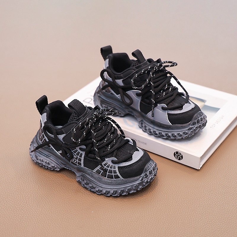 Dječje sportske tenisice za svakodnevnu upotrebu – antislip potplat, PU gornji dio, gumena potplata, unisex, 4–12 godina