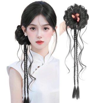 Perucă cu coadă – pachet de păr, fir de înaltă temperatură, procesare mecanică, model Py620-2/2