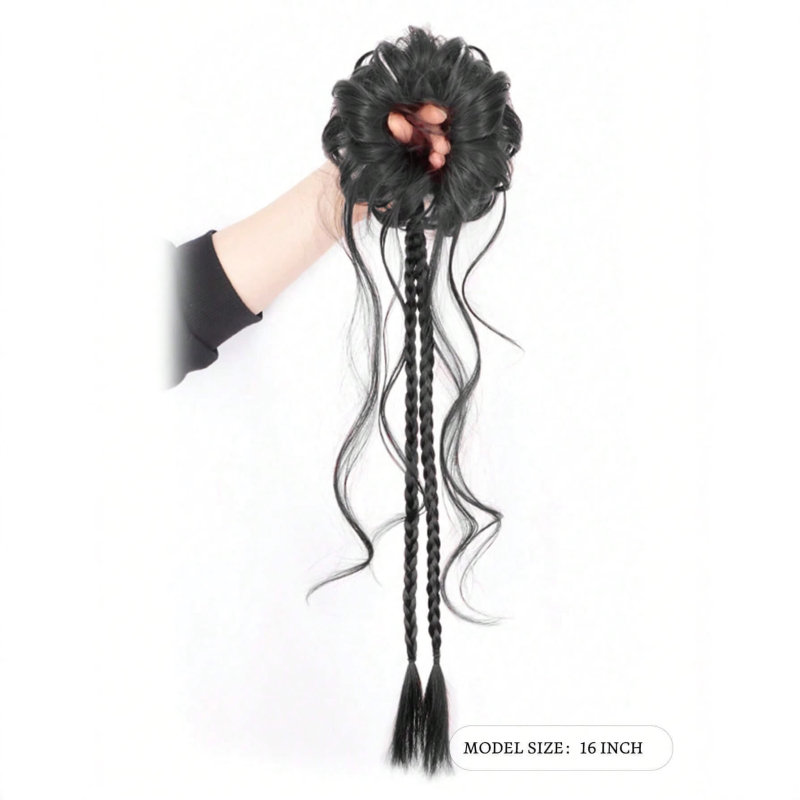 Perucă cu coadă – pachet de păr, fir de înaltă temperatură, procesare mecanică, model Py620-2/2