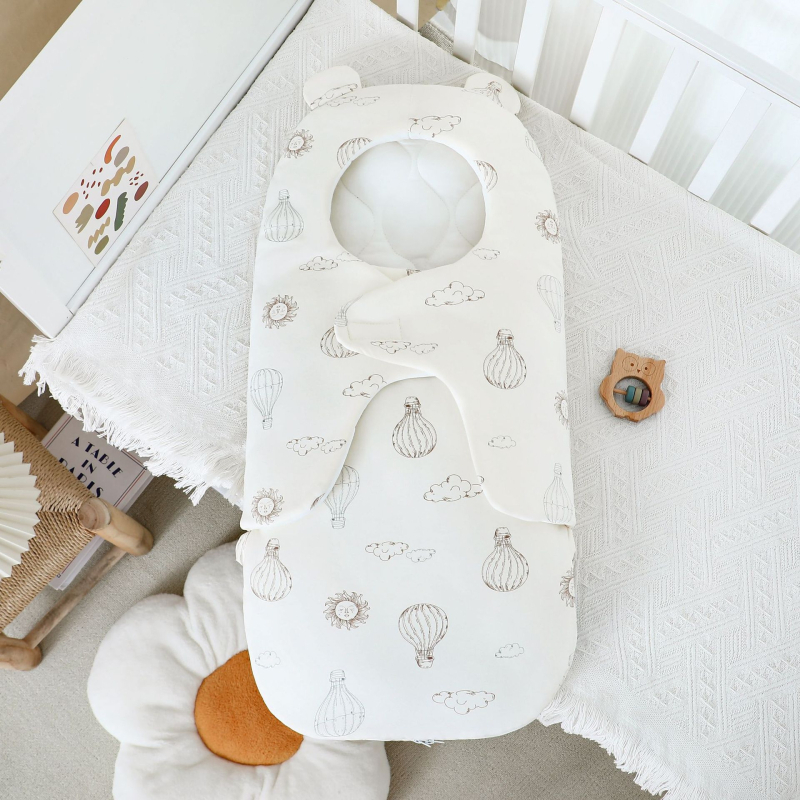 Zavinovačka pre novorodencov, zimná bavlnená, hrubá, 100% bavlna, 2.1–3 jin