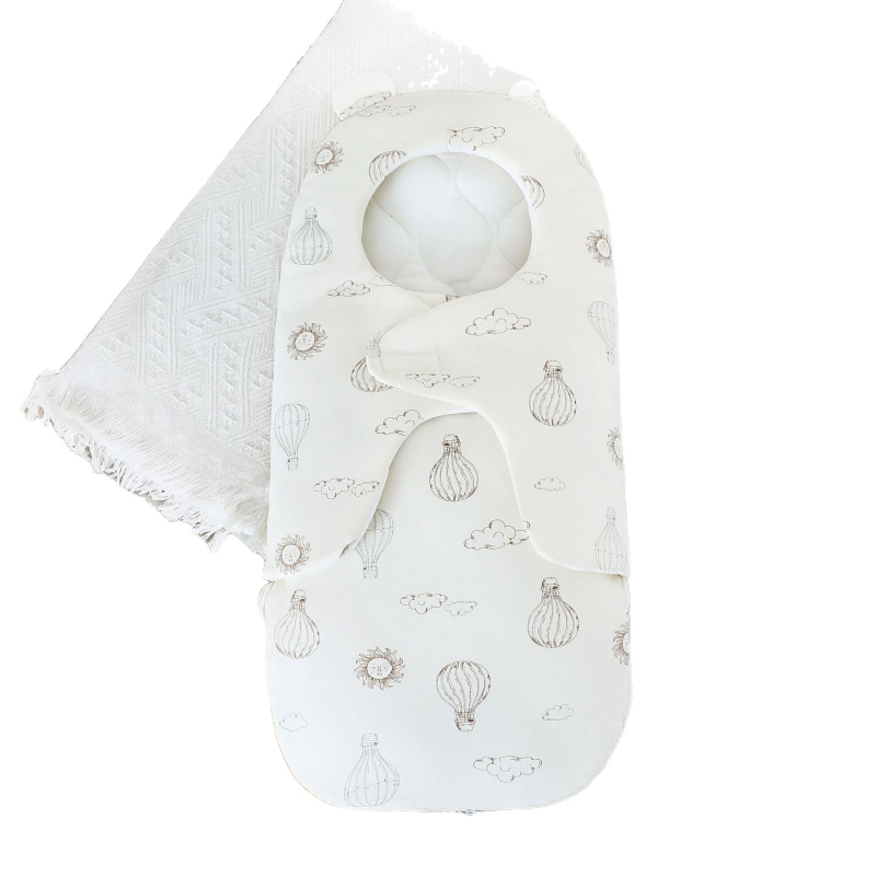 Zavinovačka pre novorodencov, zimná bavlnená, hrubá, 100% bavlna, 2.1–3 jin