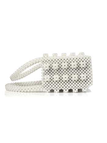 Večernja torbica, ABS materijal, mali kvadrat, uspravni kvadrat, 3D vanjski izgled