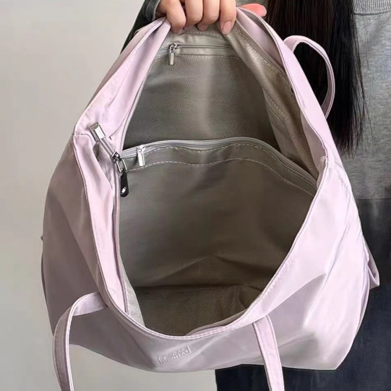 Big Banyan Leather Nylon Tote torba, stil Fresh and Sweet, poliesterska podstava