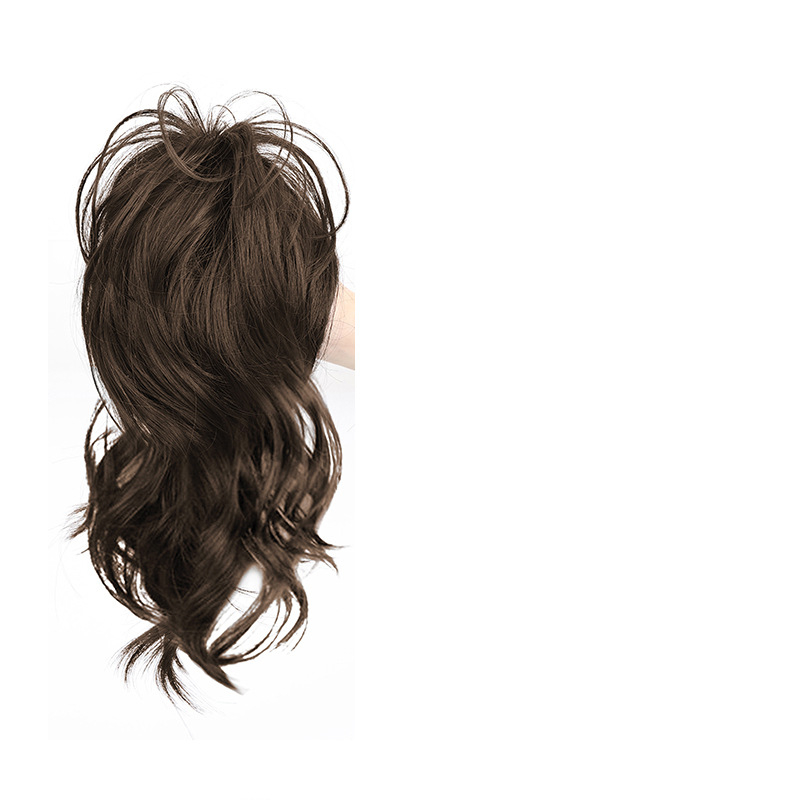 Perika s repom i klipsom, vodopadni ravni stil, vlakna otporna na visoke temperature, mehanizam konstrukcije, model grapple clip waterfall straight ponytail