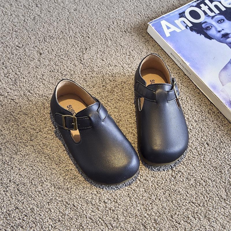 Dječje retro kožne tenisice, Velcro zatvaranje, niski profil, protuklizna đon, unisex