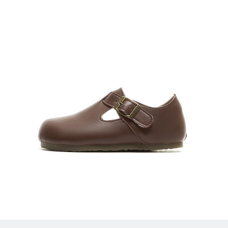 Dječje retro kožne tenisice, Velcro zatvaranje, niski profil, protuklizna đon, unisex