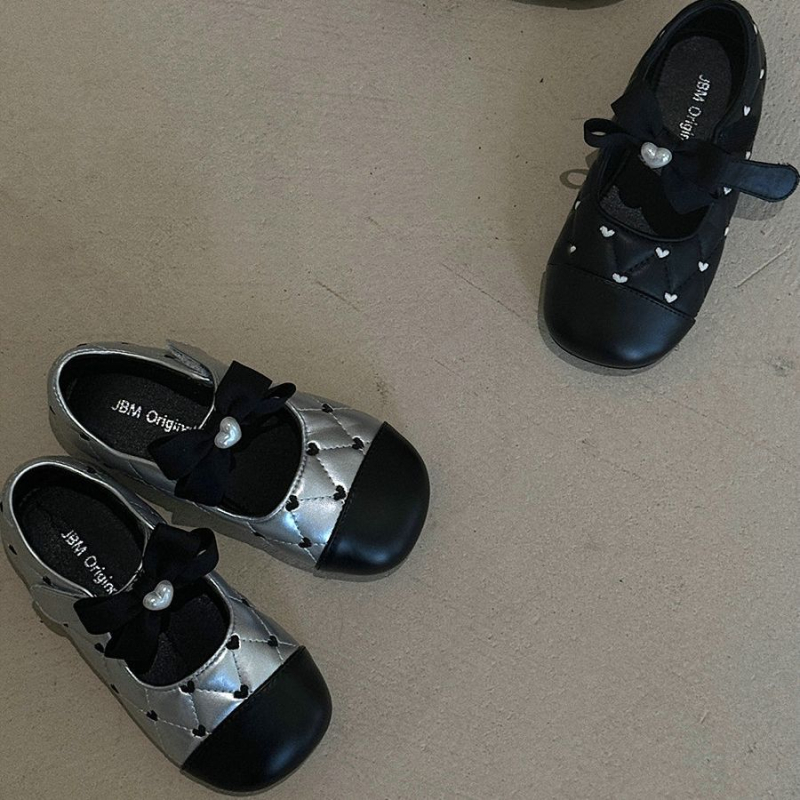 Cipele Mary Jane za djevojčice, PU gornji dio, Velcro zatvarač, izvezeni uzorak, protuklizna potplat, niski vamp, za djecu 1–3 godine