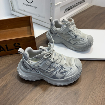 Dječje tenisice s mrežastim gornjim dijelom, prozračne, protuklizna gumena potplat, zatvarač na Velcro, unisex, proljeće 2026