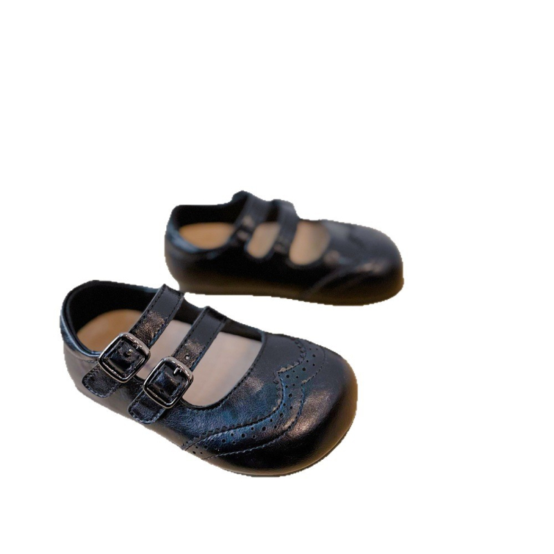 Dječje cipele od sintetičke kože, princeza stil, prozračne, protuklizne, Velcro zatvarač
