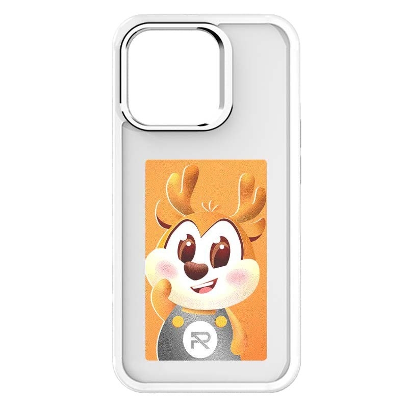 Θήκη για κινητό με Ink Screen, NFC προβολή, διπλός σχεδιασμός, ματ TPU, προσαρμοζόμενη, ανθεκτική σε κραδασμούς και φθορές, συμβατή με τη σειρά iPhone 13–17 Pro Max