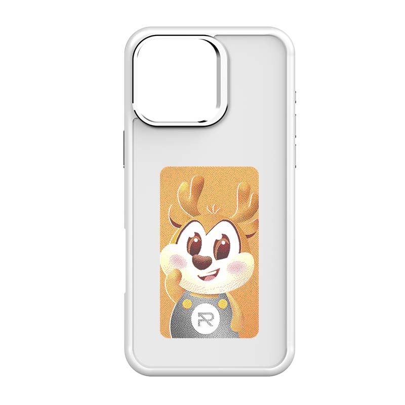 Θήκη για κινητό με Ink Screen, NFC προβολή, διπλός σχεδιασμός, ματ TPU, προσαρμοζόμενη, ανθεκτική σε κραδασμούς και φθορές, συμβατή με τη σειρά iPhone 13–17 Pro Max