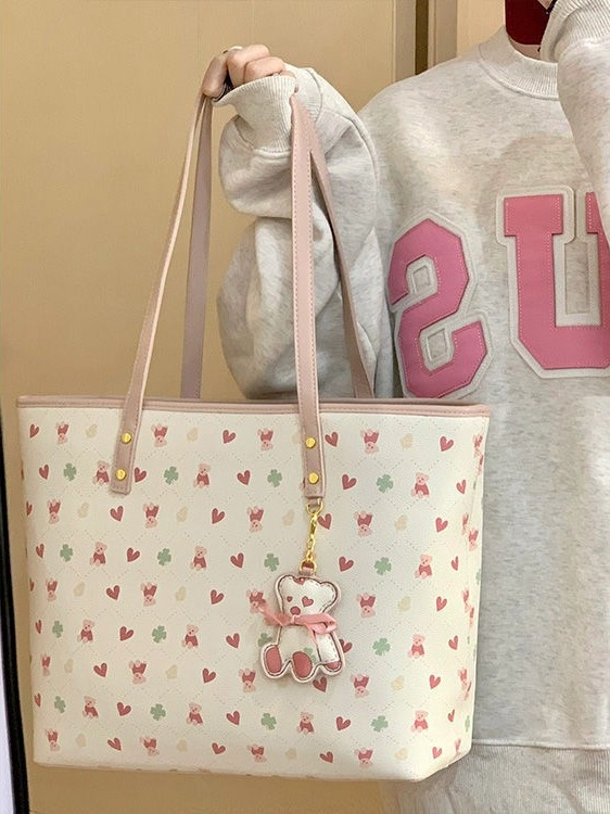 Ženska tote torba, urbanistički stil, PU materijal, podstava od poliestera, zatvaranje rajferšijem, džep za telefon