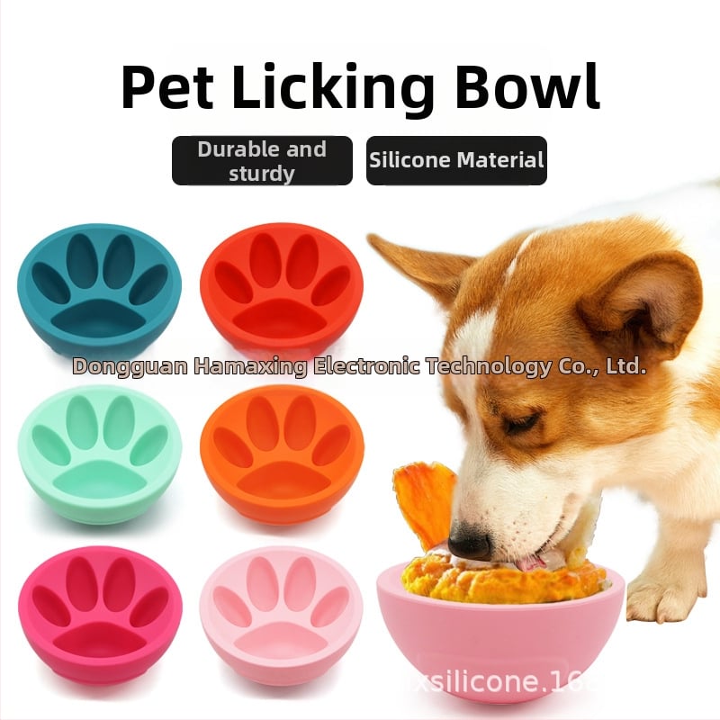Μπολ σιλικόνης αργής πρόσληψης για γάτες και σκύλους – αντιπνιγμού, μπολ για γλείψιμο, Harma Star, καταγωγή Γκουανγκντόνγκ