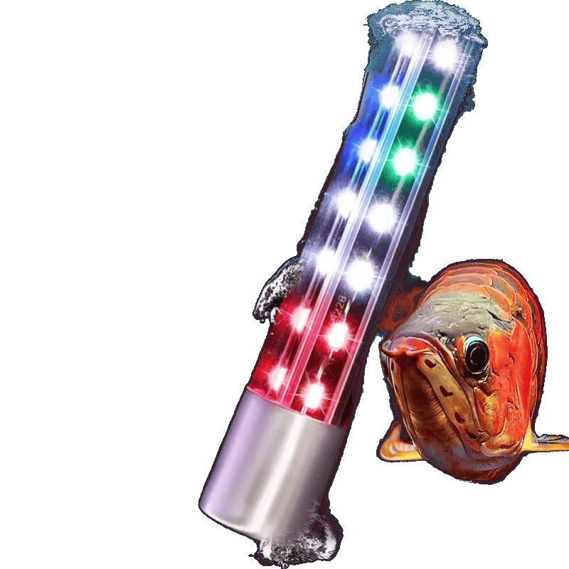 LED Arowana akvarijska svjetiljka, podvodna RGB rasvjeta s promjenom boja