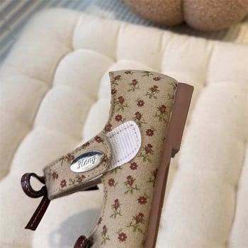 Cipele za djevojčice, princes stil, Velcro kopča, PU gornji dio, PVC potplat