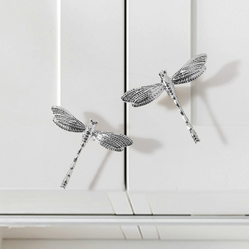 Mesinga ručka za ormar, Angel Dragonfly, nordičkog stila, kovana