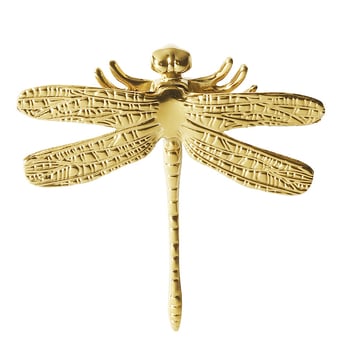 Mesinga ručka za ormar, Angel Dragonfly, nordičkog stila, kovana