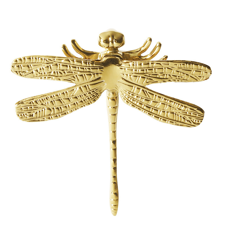 Mesinga ručka za ormar, Angel Dragonfly, nordičkog stila, kovana