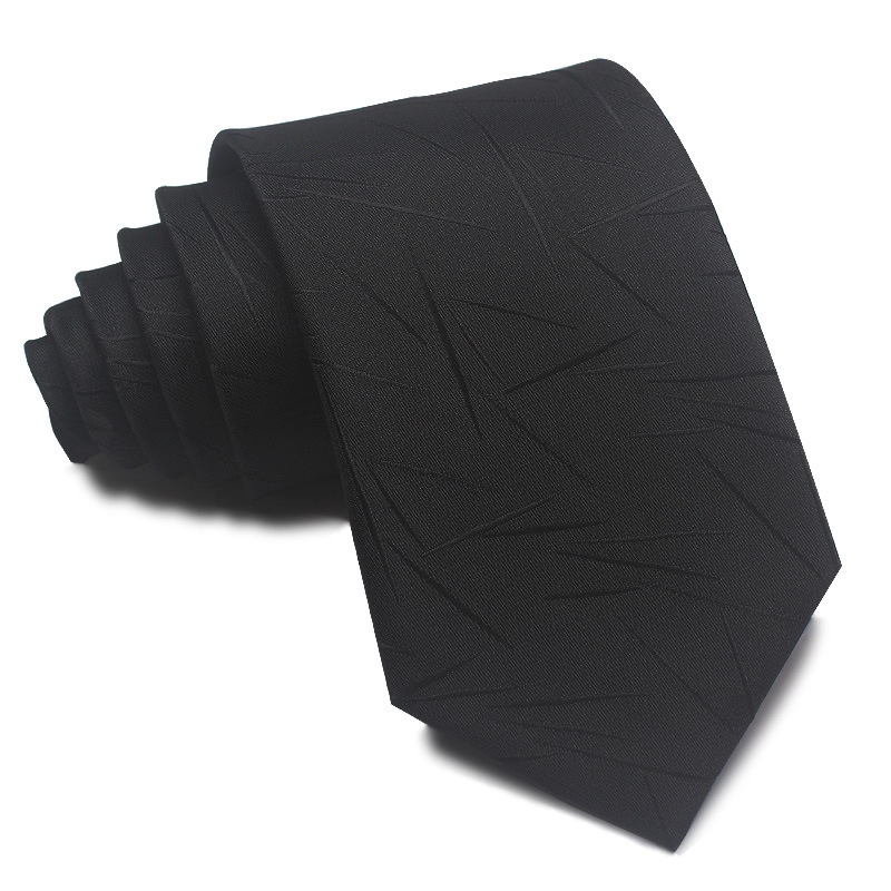 Unisex kravata, žakard tkanina, prugasti uzorak, poliester vlakna