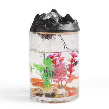 Ručno izrađena keramička fontana u kineskom stilu, s tekućom vodom, glazirana površina, prilagodljivo