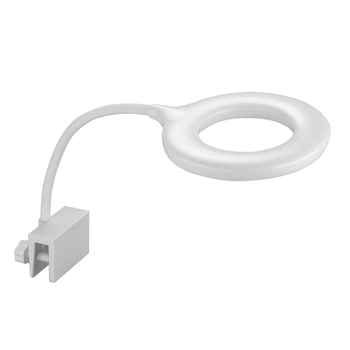 Mala okrugla LED lampica za akvarij s klipsom – ABS, 5W, 0,22 kg, energetski učinkovito osvjetljenje za vodene biljke
