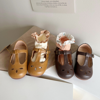 Lányoknak Koreai stílusú cipő mikroszálas felsőrésszel, Velcro-zár, belső műbőr, minden évszakban viselhető