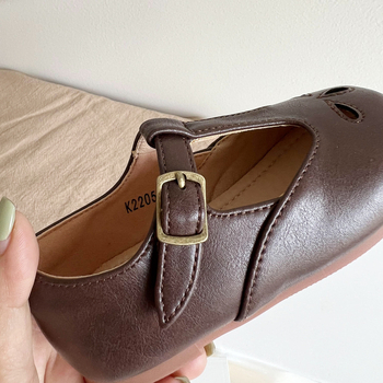 Lányoknak Koreai stílusú cipő mikroszálas felsőrésszel, Velcro-zár, belső műbőr, minden évszakban viselhető